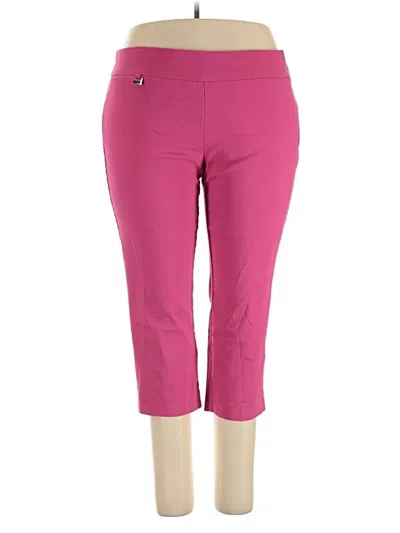 Pre-owned Alfani Active Pants In Pink