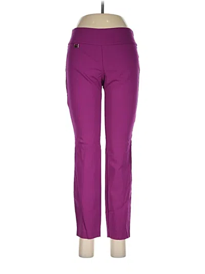 Pre-owned Alfani Active Pants In Purple