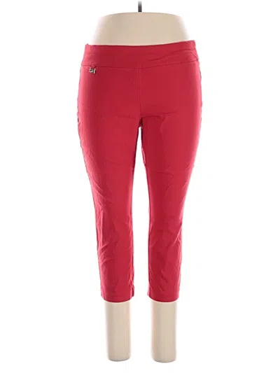 Pre-owned Alfani Active Pants In Red