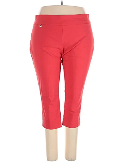 Pre-owned Alfani Active Pants In Red