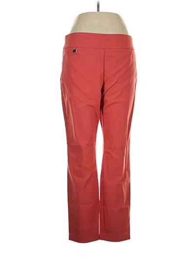 Pre-owned Alfani Active Pants In Red