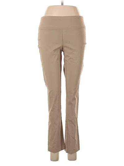 Pre-owned Alfani Active Pants In Tan