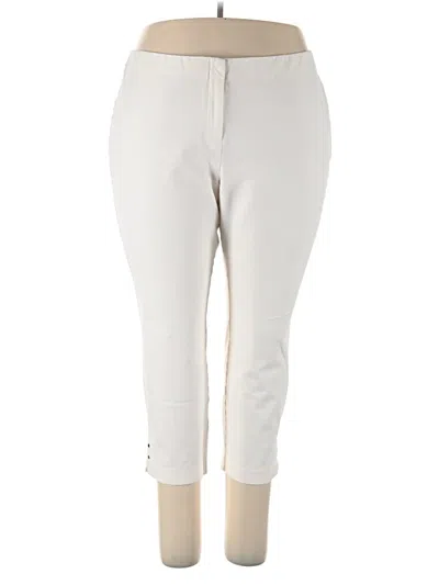 Pre-owned Alfani Active Pants In White