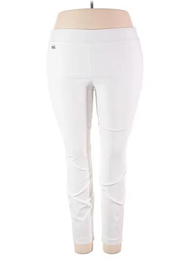 Pre-owned Alfani Active Pants In White