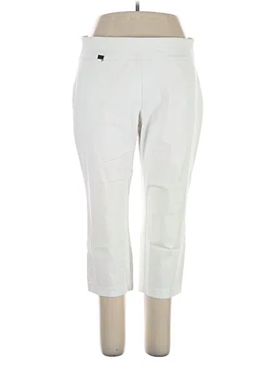 Pre-owned Alfani Active Pants In White