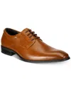 ALFANI ANDREW MENS FAUX LEATHER MEMORY FOAM DERBY SHOES