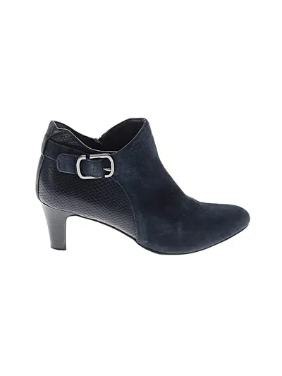 Pre-owned Alfani Ankle Boots In Blue