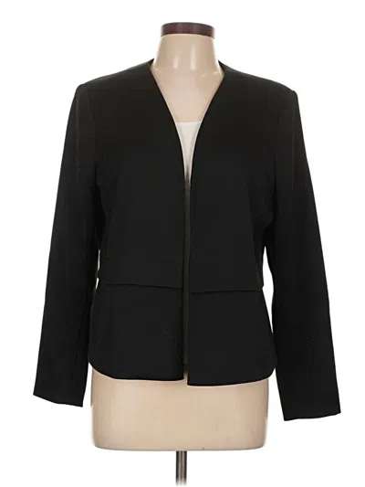 Pre-owned Alfani Blazer Jacket In Black