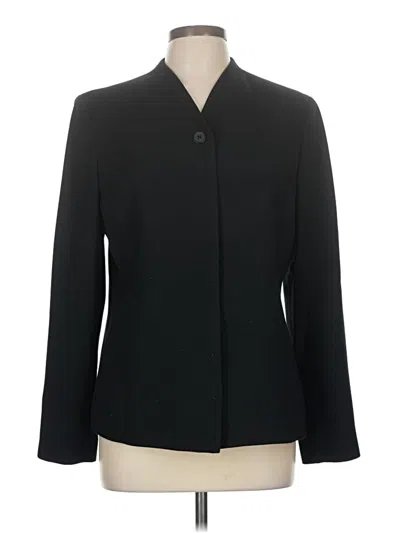 Pre-owned Alfani Blazer Jacket In Black