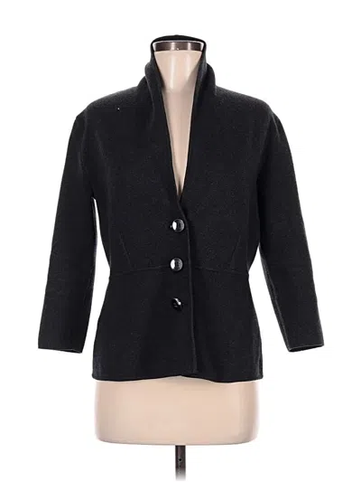 Pre-owned Alfani Blazer Jacket In Black