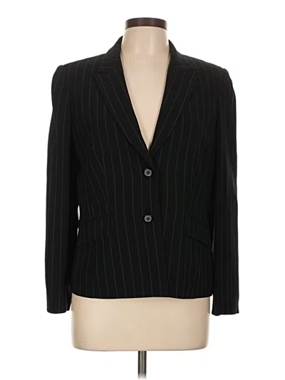 Pre-owned Alfani Blazer Jacket In Black