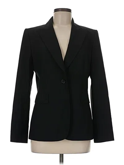 Pre-owned Alfani Blazer Jacket In Black