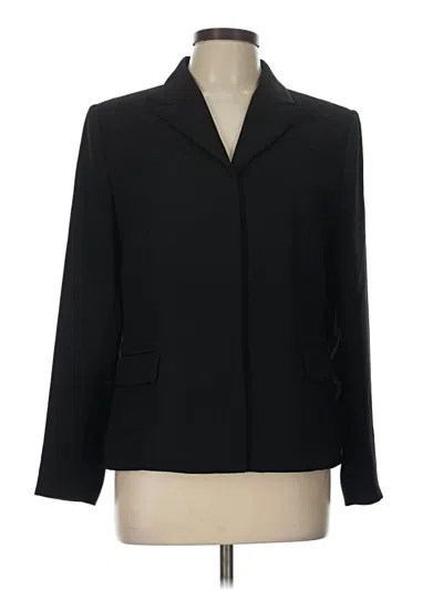 Pre-owned Alfani Blazer Jacket In Black