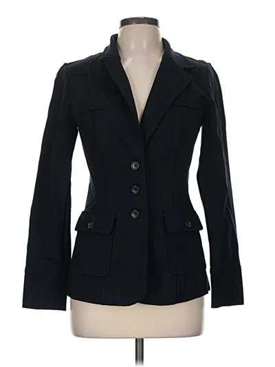 Pre-owned Alfani Blazer Jacket In Black