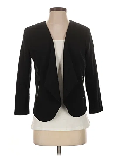 Pre-owned Alfani Blazer Jacket In Black