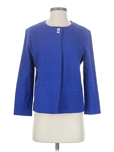 Pre-owned Alfani Blazer Jacket In Blue