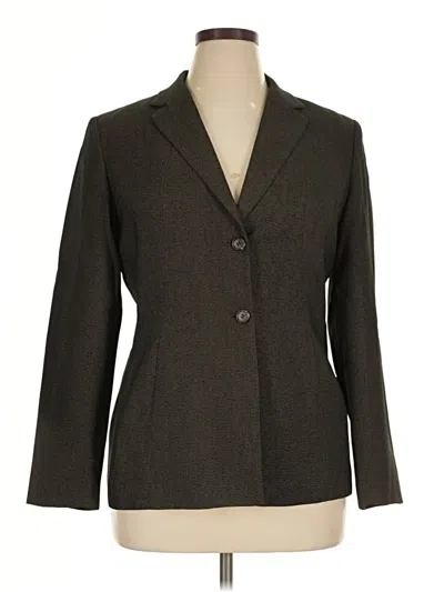 Pre-owned Alfani Blazer Jacket In Brown