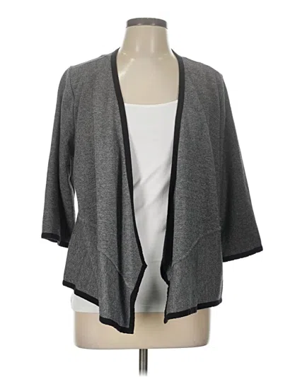 Pre-owned Alfani Blazer Jacket In Gray