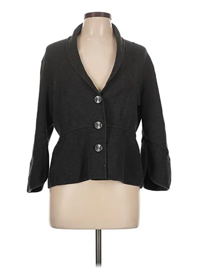 Pre-owned Alfani Blazer Jacket In Gray