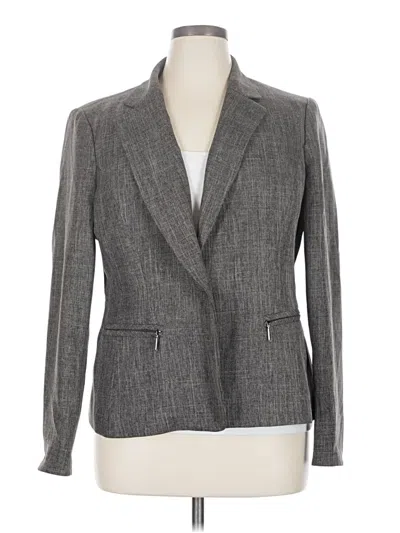 Pre-owned Alfani Blazer Jacket In Gray
