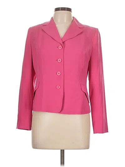 Pre-owned Alfani Blazer Jacket In Pink