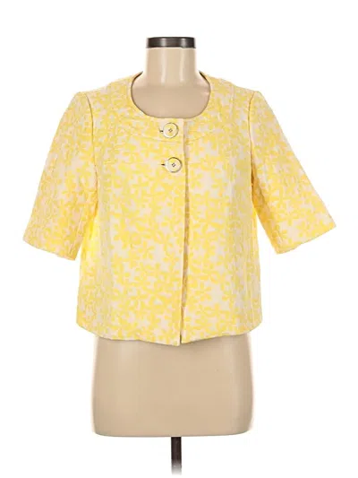 Pre-owned Alfani Blazer Jacket In Yellow