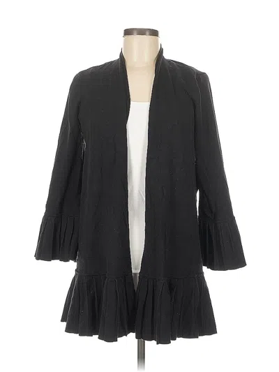 Pre-owned Alfani Cardigan Sweater In Black