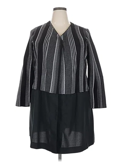 Pre-owned Alfani Cardigan Sweater In Black