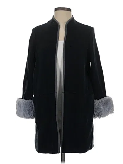 Pre-owned Alfani Cardigan Sweater In Black