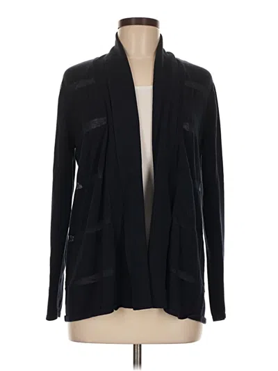 Pre-owned Alfani Cardigan Sweater In Black