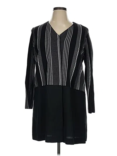 Pre-owned Alfani Cardigan Sweater In Black