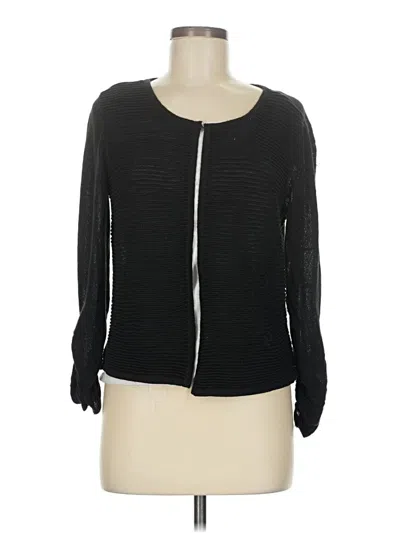 Pre-owned Alfani Cardigan Sweater In Black