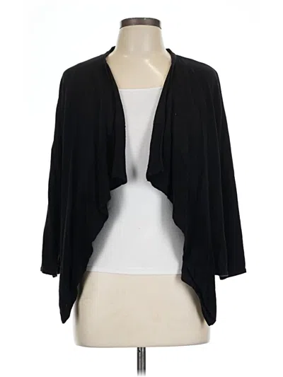 Pre-owned Alfani Cardigan Sweater In Black