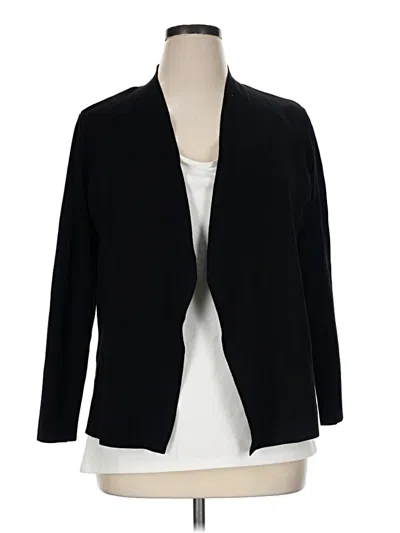 Pre-owned Alfani Cardigan Sweater In Black