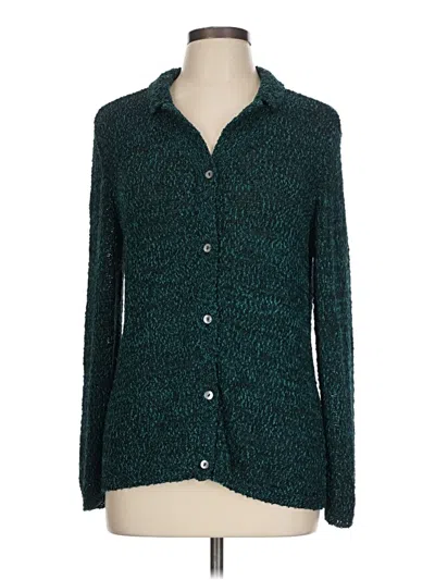 Pre-owned Alfani Cardigan Sweater In Blue