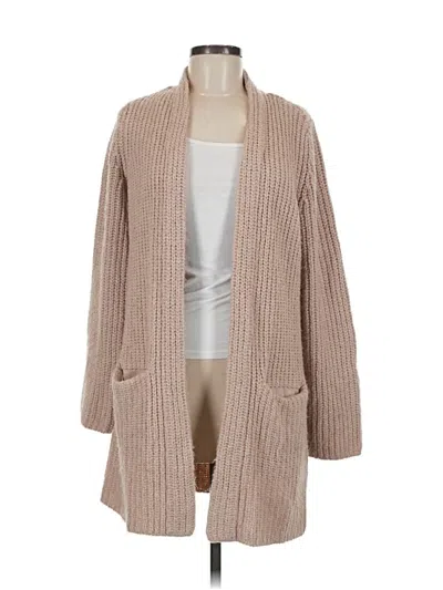 Pre-owned Alfani Cardigan Sweater In Brown