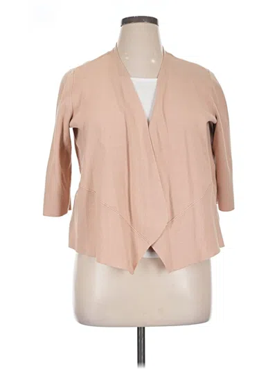 Pre-owned Alfani Cardigan Sweater In Brown