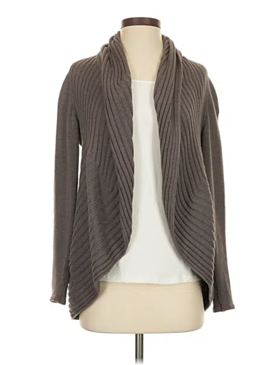 Pre-owned Alfani Cardigan Sweater In Brown