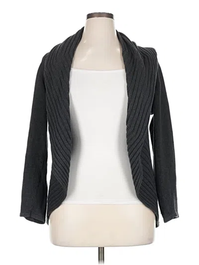 Pre-owned Alfani Cardigan Sweater In Gray