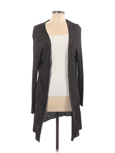 Pre-owned Alfani Cardigan Sweater In Gray