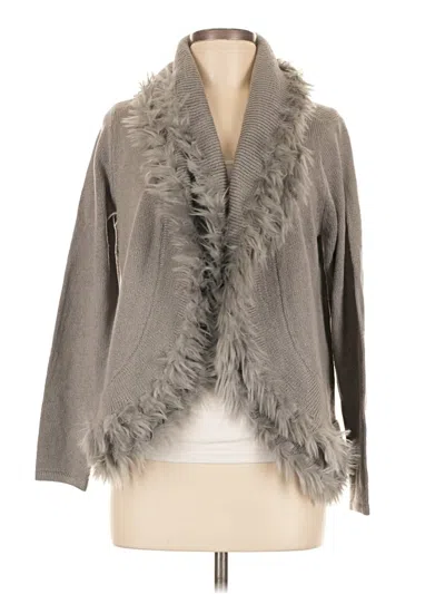 Alfani Cardigan Sweater In Gray