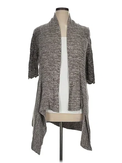 Pre-owned Alfani Cardigan Sweater In Gray