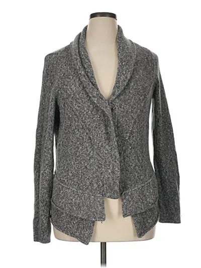Pre-owned Alfani Cardigan Sweater In Gray