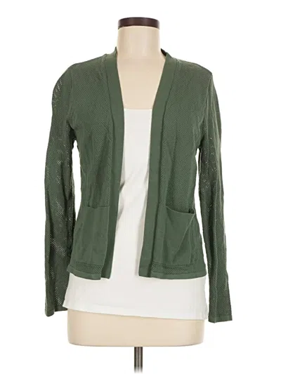 Pre-owned Alfani Cardigan Sweater In Green
