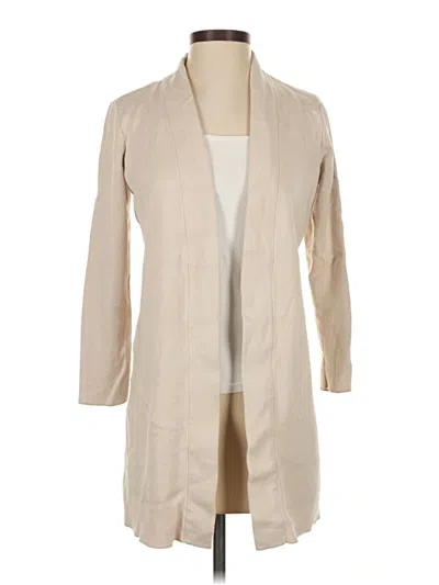 Pre-owned Alfani Cardigan Sweater In Ivory