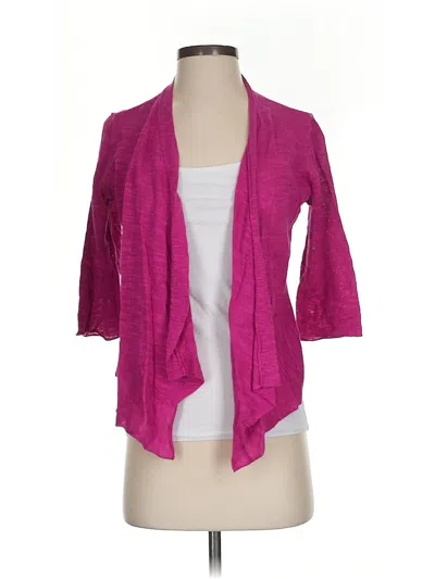 Pre-owned Alfani Cardigan Sweater In Pink