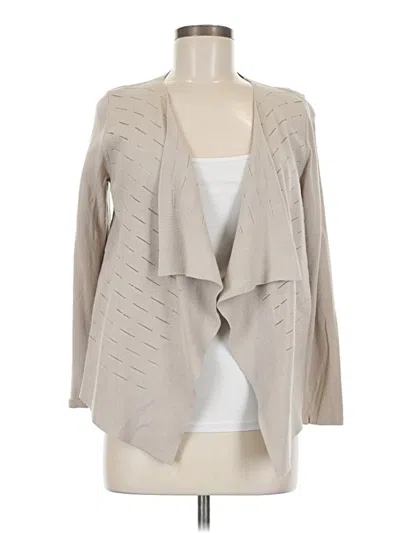 Pre-owned Alfani Cardigan Sweater In Tan