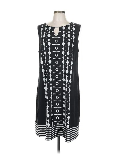 Pre-owned Alfani Casual Dress In Black