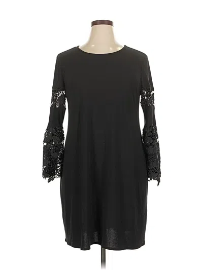 Pre-owned Alfani Casual Dress In Black
