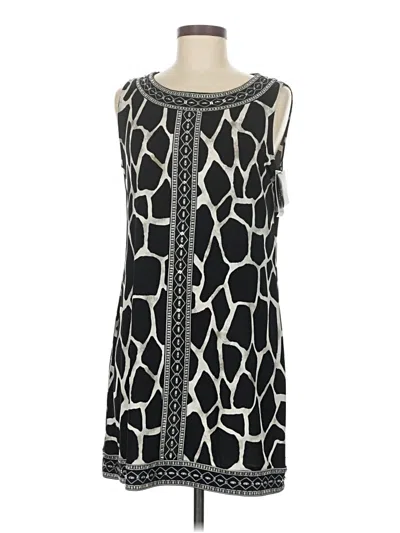 Pre-owned Alfani Casual Dress In Black